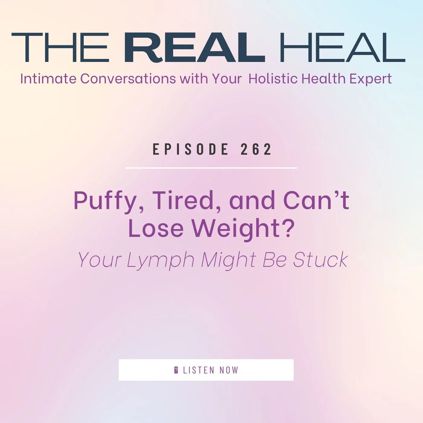 Puffy, Tired, and Can’t Lose Weight? Your Lymph Might Be Stuck