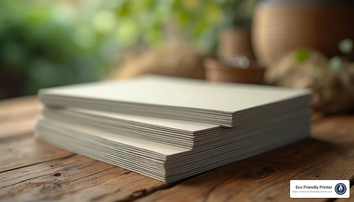 Why Choose 350gsm Recycled Card for Your Next Project?