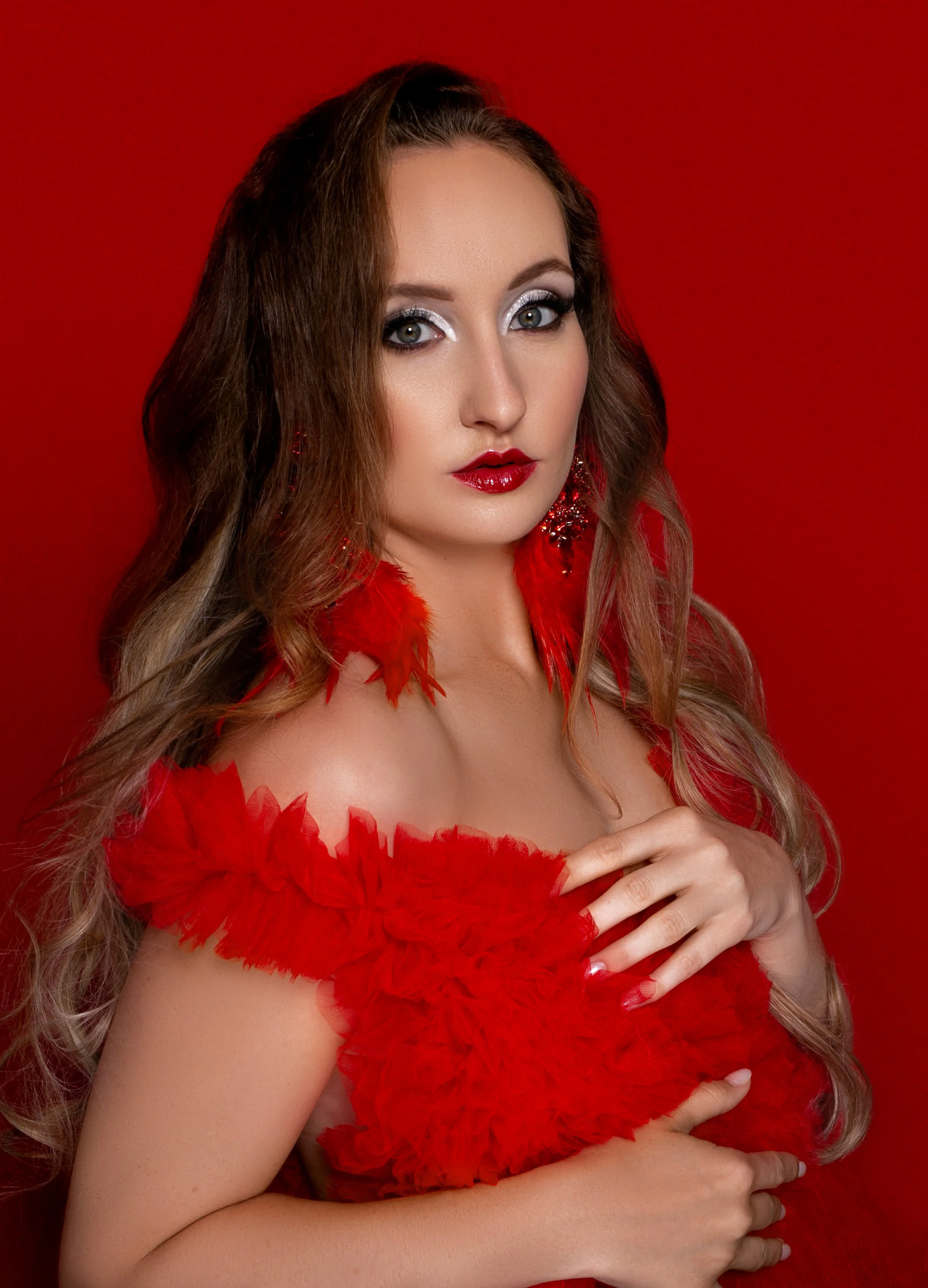 Sexy red Lady