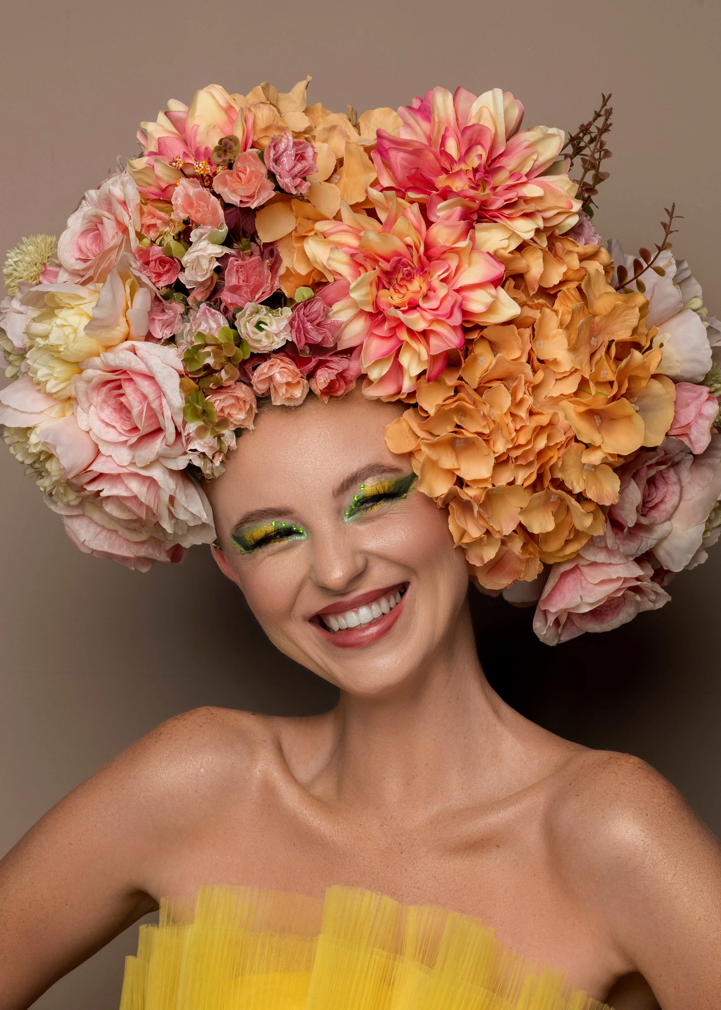 Entzückend mit Blumen