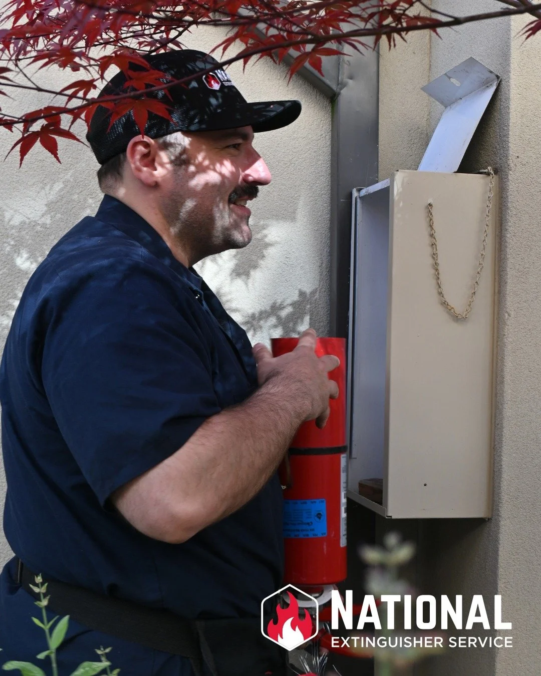 Why choose National Extinguisher Service for your fire suppression needs?

Our People.

Our factory-trained technicians follow strict codes and standards to ensure that your fire suppression equipment is ready when you need it. Click the link in our 