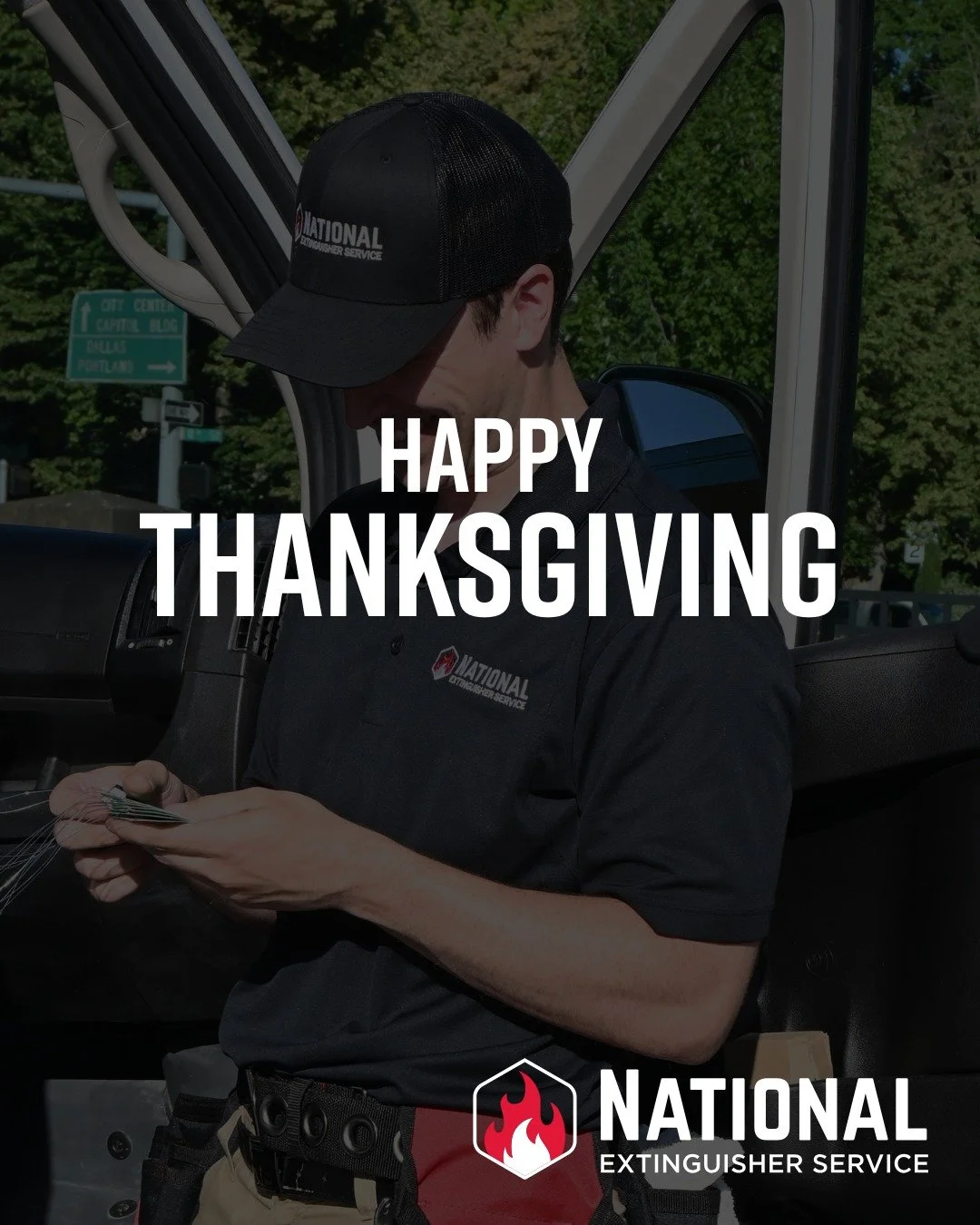 Happy Thanksgiving! National Extinguisher Service wishes everyone a safe and happy Thanksgiving! We will be closed today, November 27, and tomorrow, November 28. #NES #NationalExtinguisherService #Thanksgiving