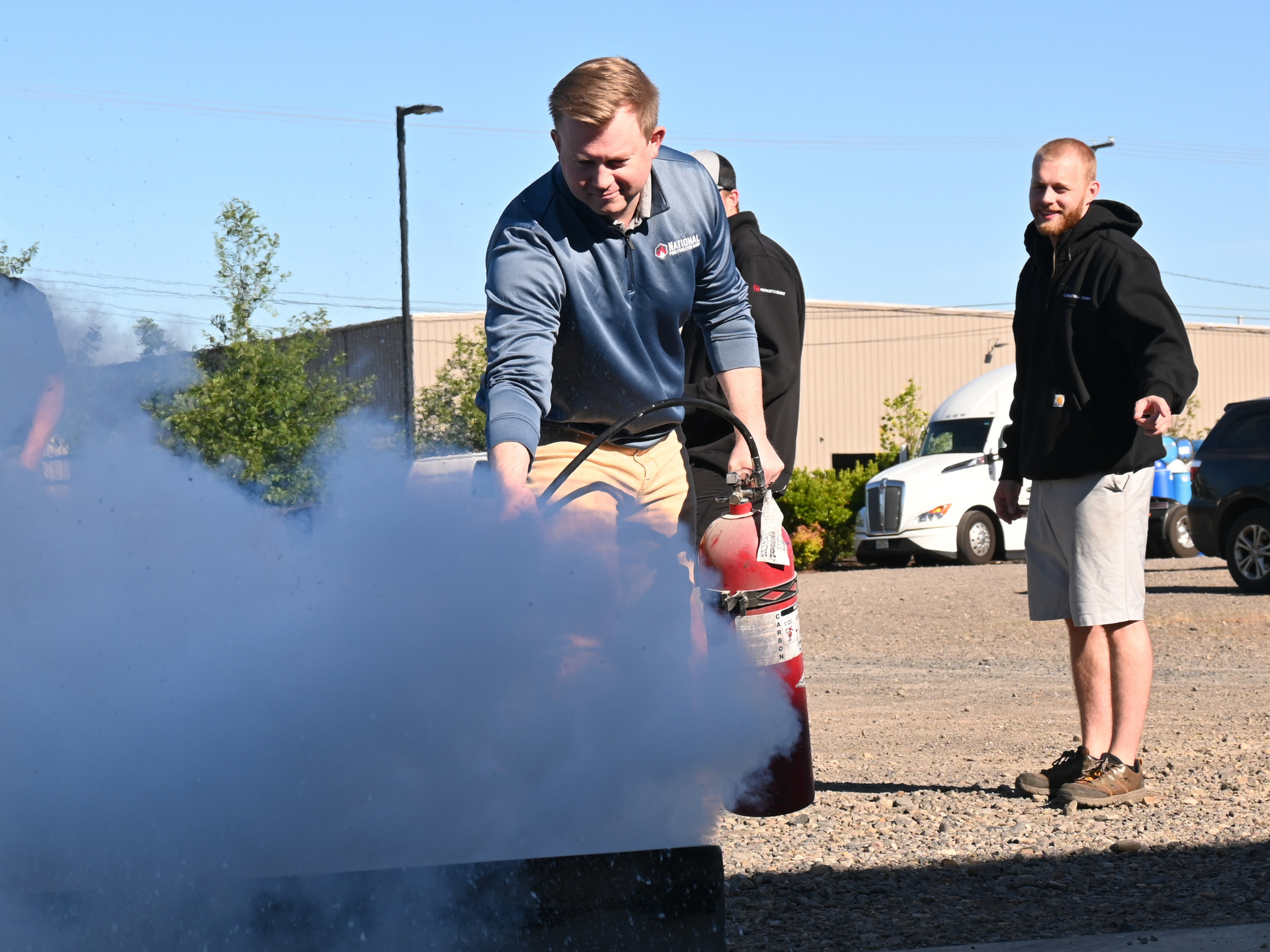 Live Hands-On Fire Extinguisher Training