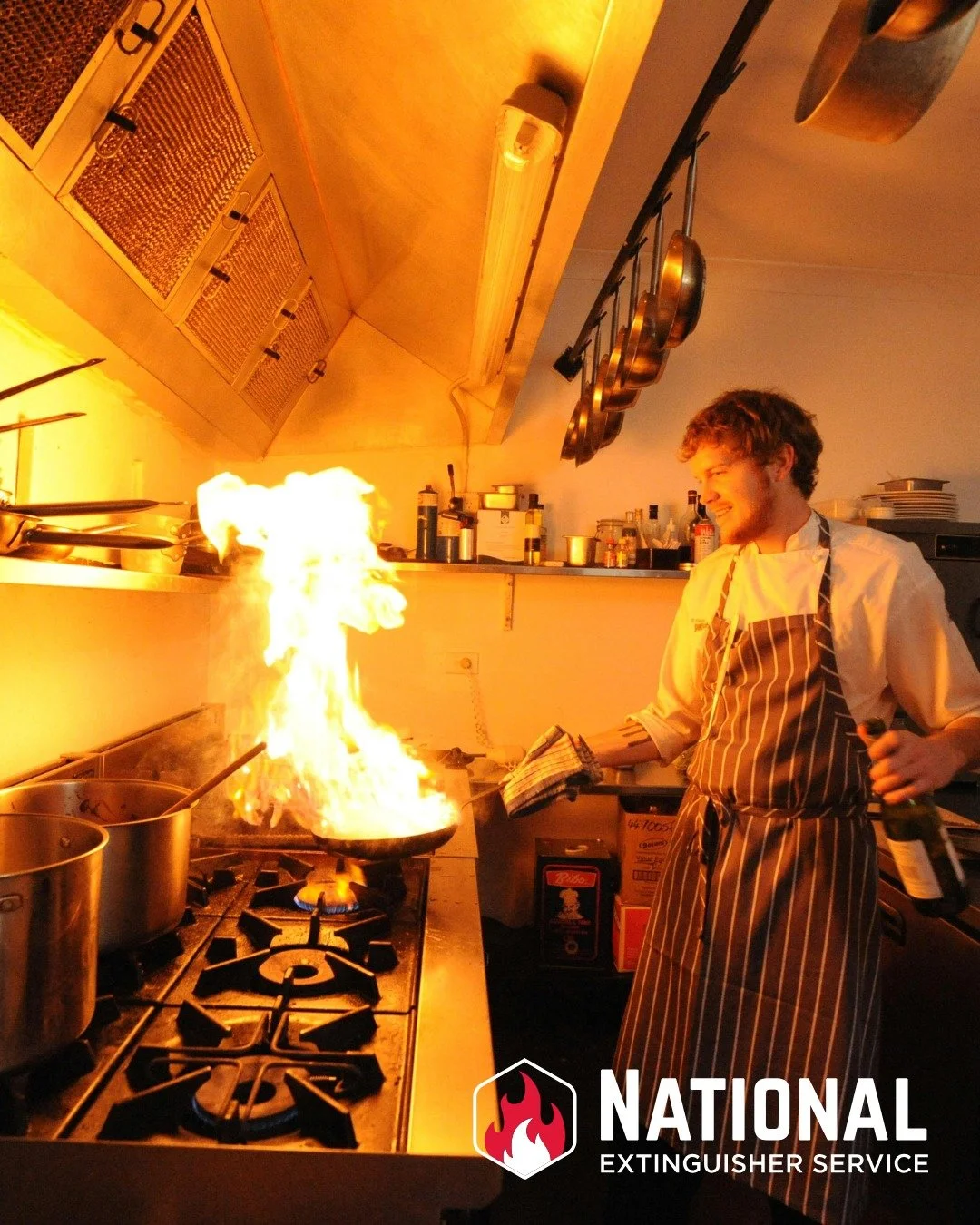Your kitchen should be protected so you can focus on cooking for your customers. National Extinguisher Service provides fire suppression system services, including installation, maintenance, and semi-annual service to help keep your team, your custom
