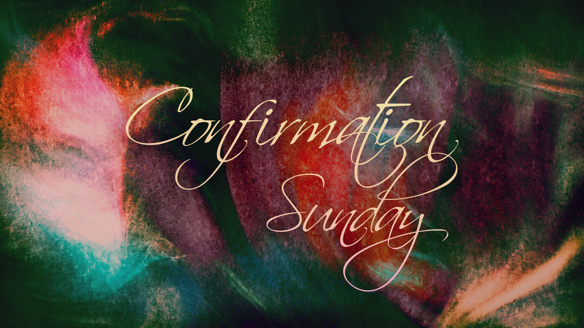 Confirmation Sunday