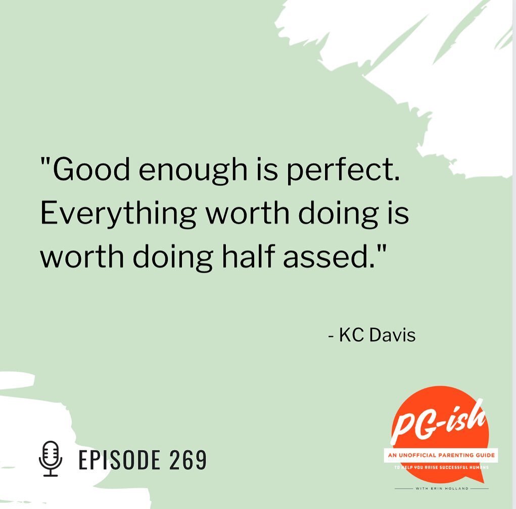 Sometimes it can feel like the world expects you to do all the things, and to do them all without complaining, flawlessly. But the truth is that when you try to do it all, you end up burnt out and overwhelmed.&nbsp;

🎧 On PG-ish episode 269, KC Davi