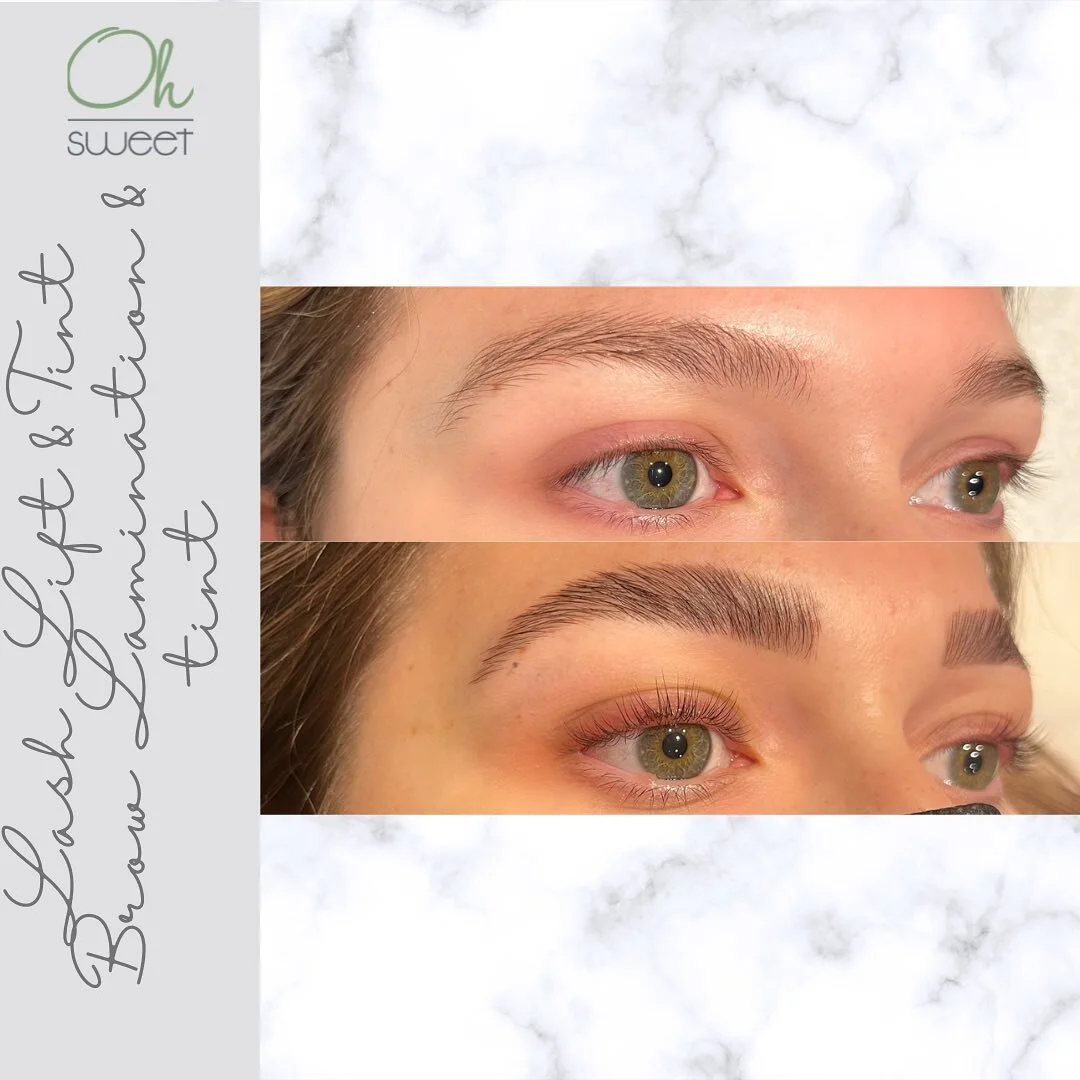 A beautiful lash lift &amp; tint as well as a brow lamination &amp; tint done by Roxy! ✨

Lash lifts and brow laminations are a great way to accentuate your natural features! While the tints help to make features more noticeable and pop more! 

These