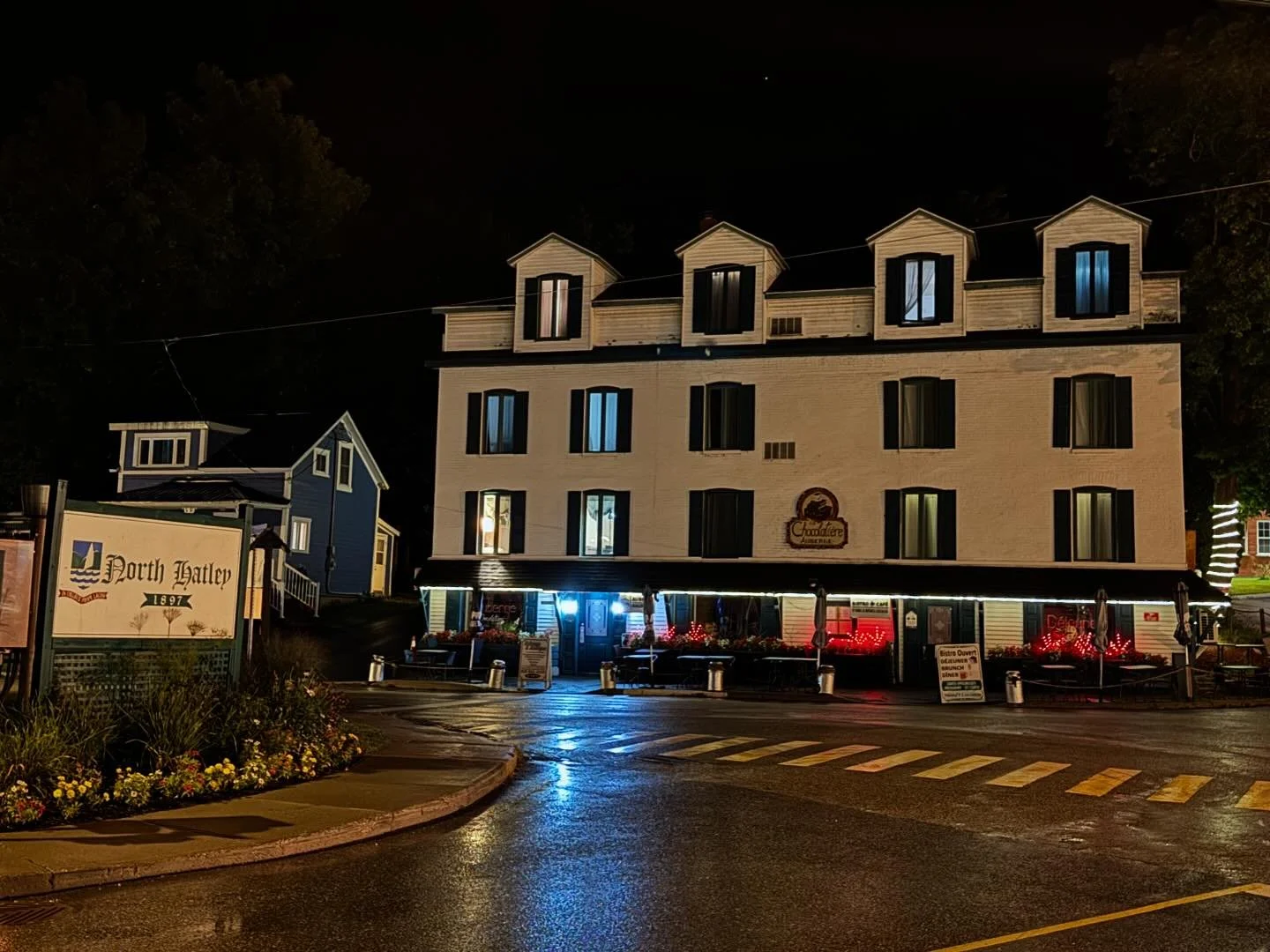 Notre h&ocirc;tel le week-end dernier.  Une petite pause du quotidien pour c&eacute;l&eacute;brer notre 20 ans.