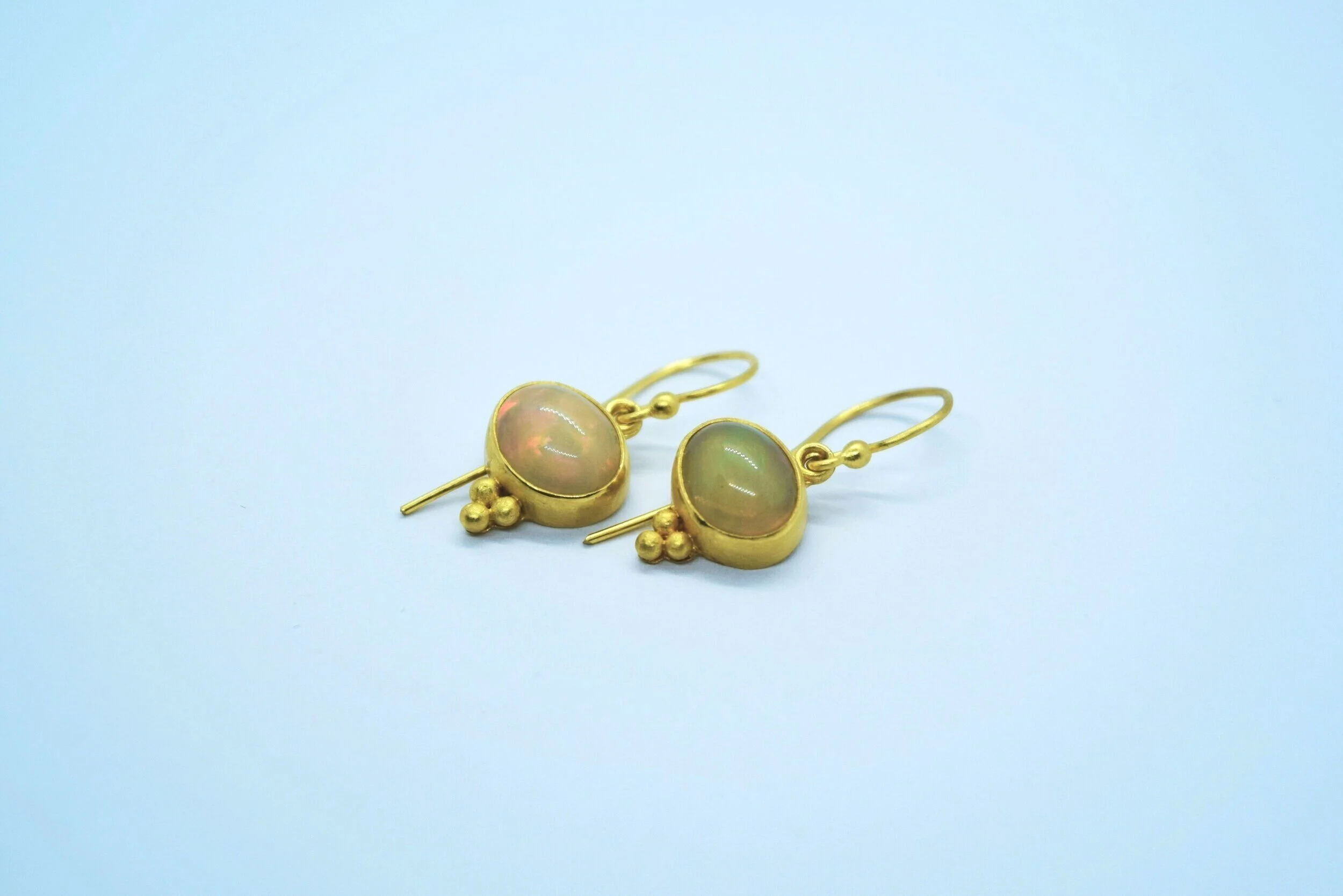 Ancient Opal Earrings