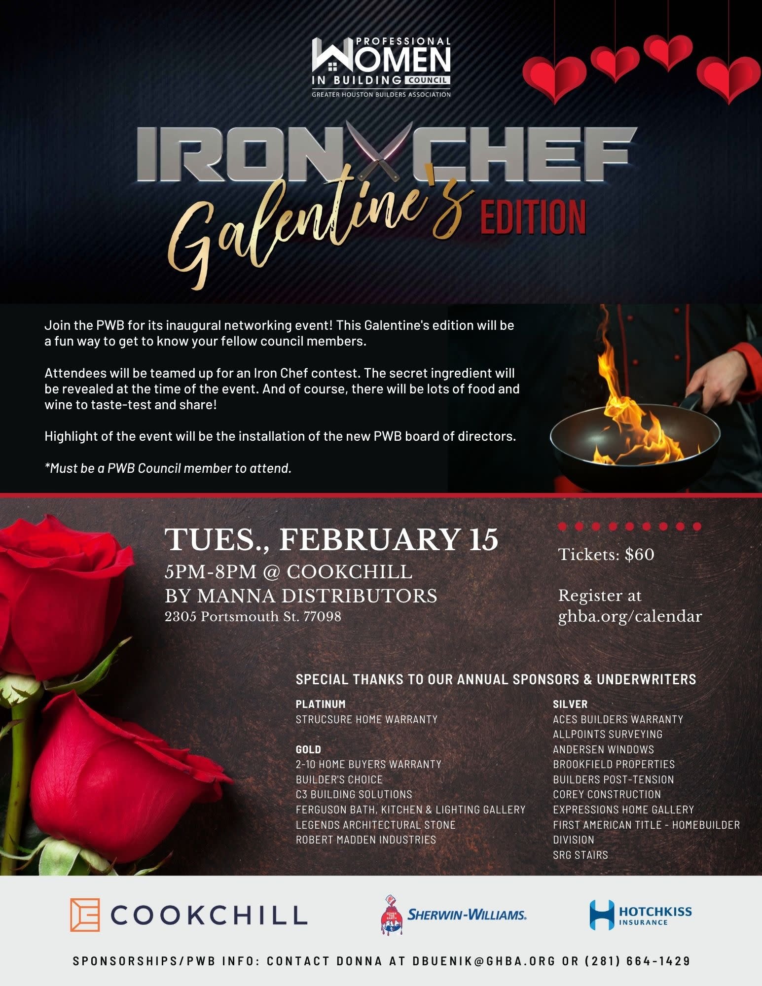 IRON CHEF: Galentine's Edition