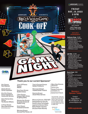 BBQ & Wild Game Cook-Off 2023