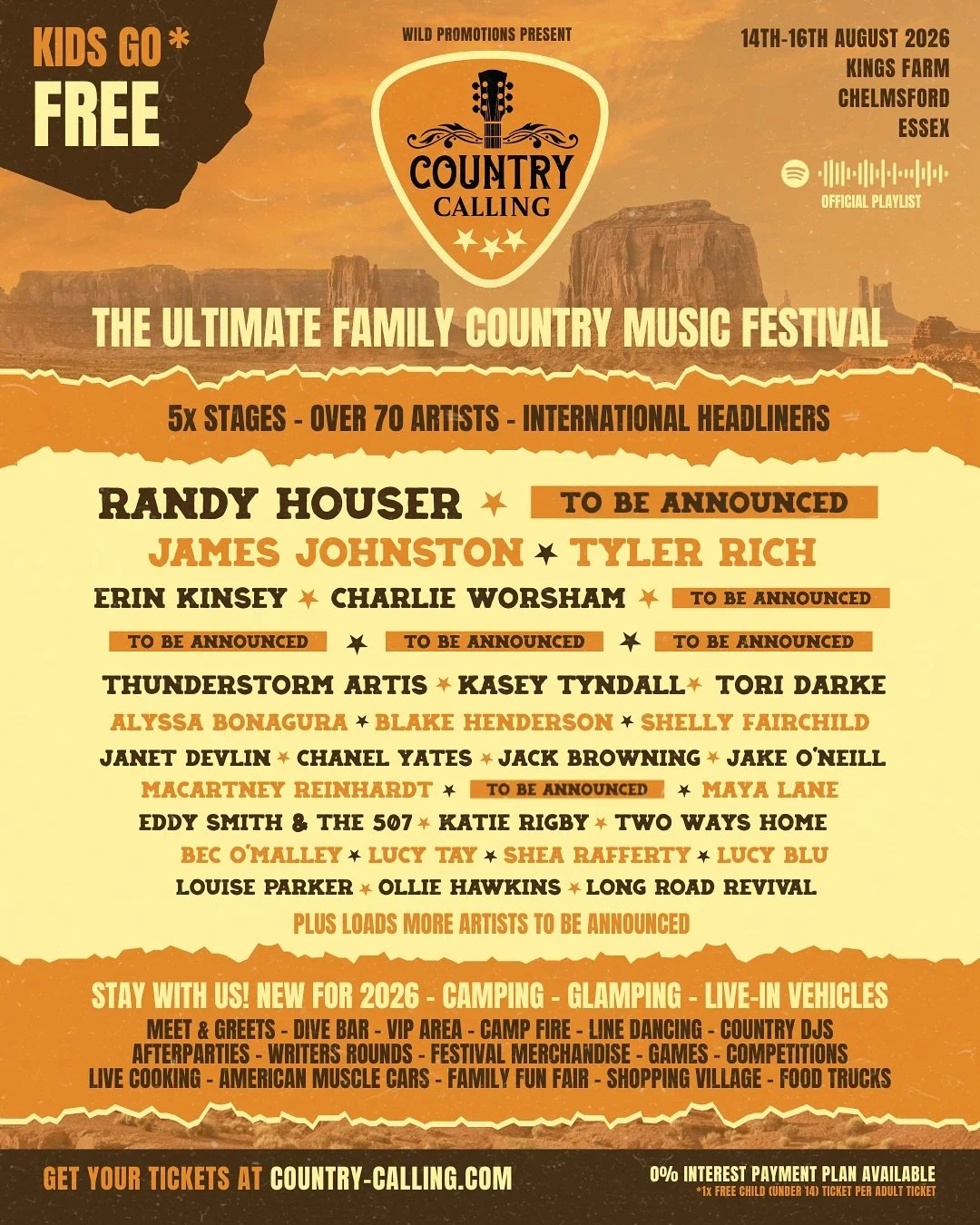 We can&rsquo;t wait to play @countrycallinguk next year! &hellip;..And we are bringing the band! 🤩🎶

Country Calling festival 👉14th - 16th August 2026!
Ticket are on sale now at www.country-calling.com
 

📸by @colinjones1000