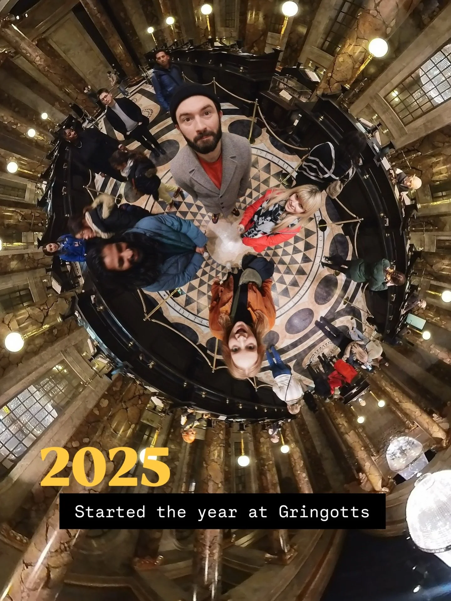 Started a magical year at Gringotts&hellip; 2025 🤩