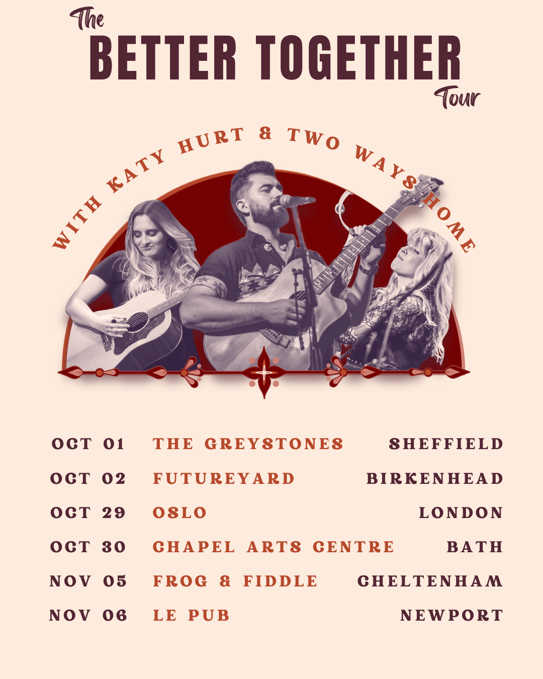 The Better Together Tour -this autumn!