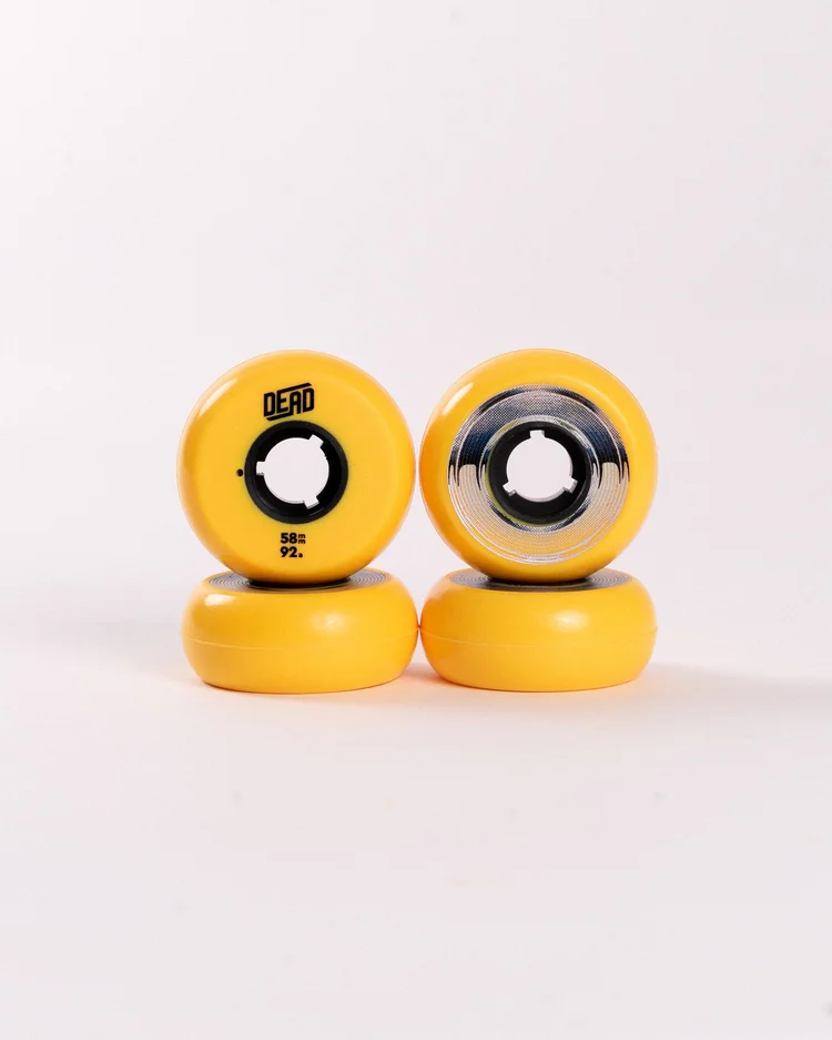 TEAM - 58mm/92a - Yellow - set of 4