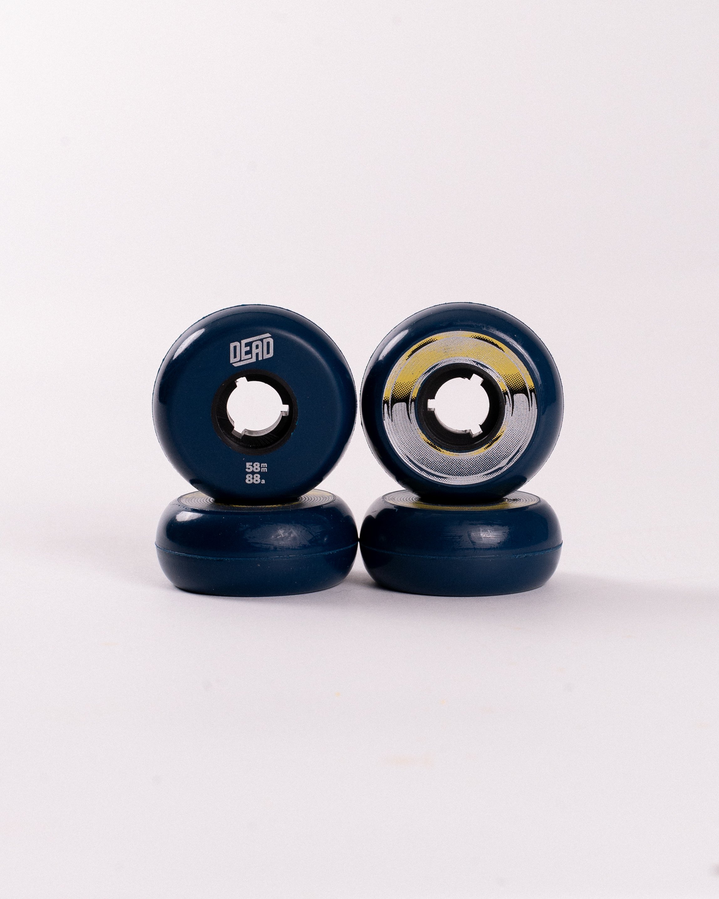 TEAM - 58mm/88a - Blue - set of 4