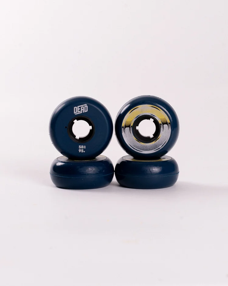TEAM - 58mm/95a - Blue - set of 4
