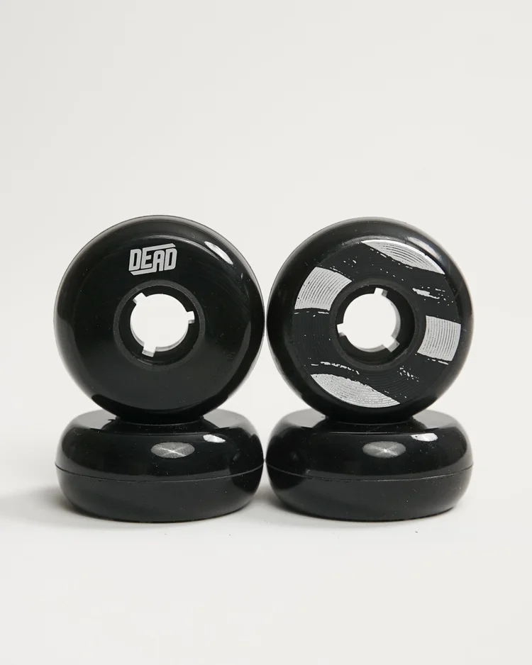 TEAM - 58mm/92a - black/silver - set of 4
