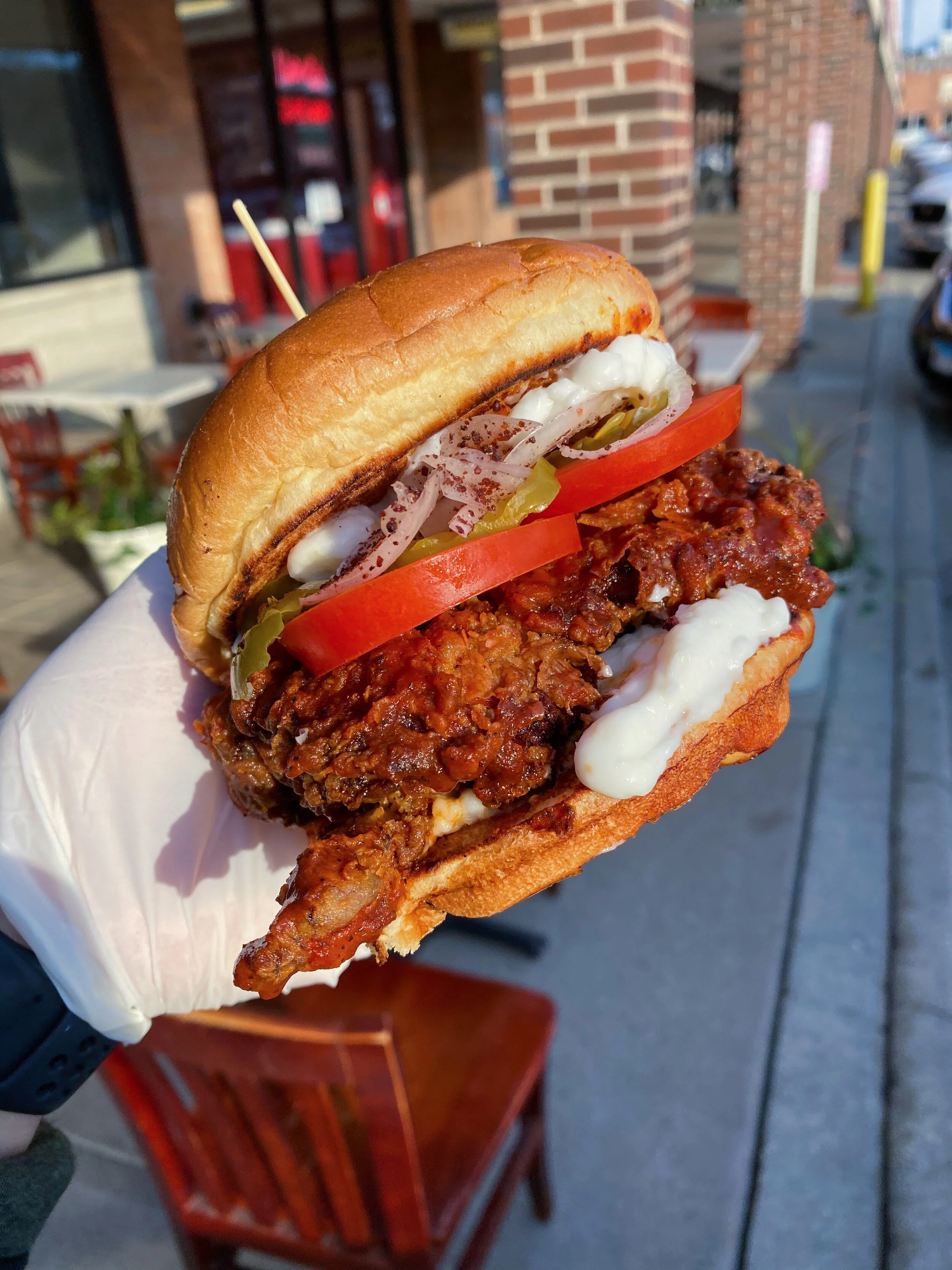 $12.5 Popeye's aint Sh!t Chicken Sandwich