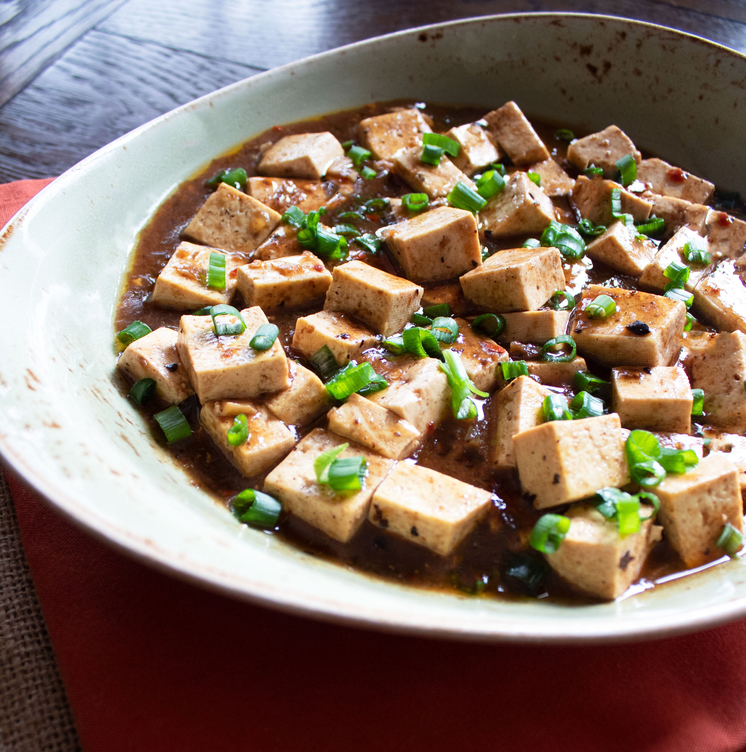 Vegan Ma Po Tofu 