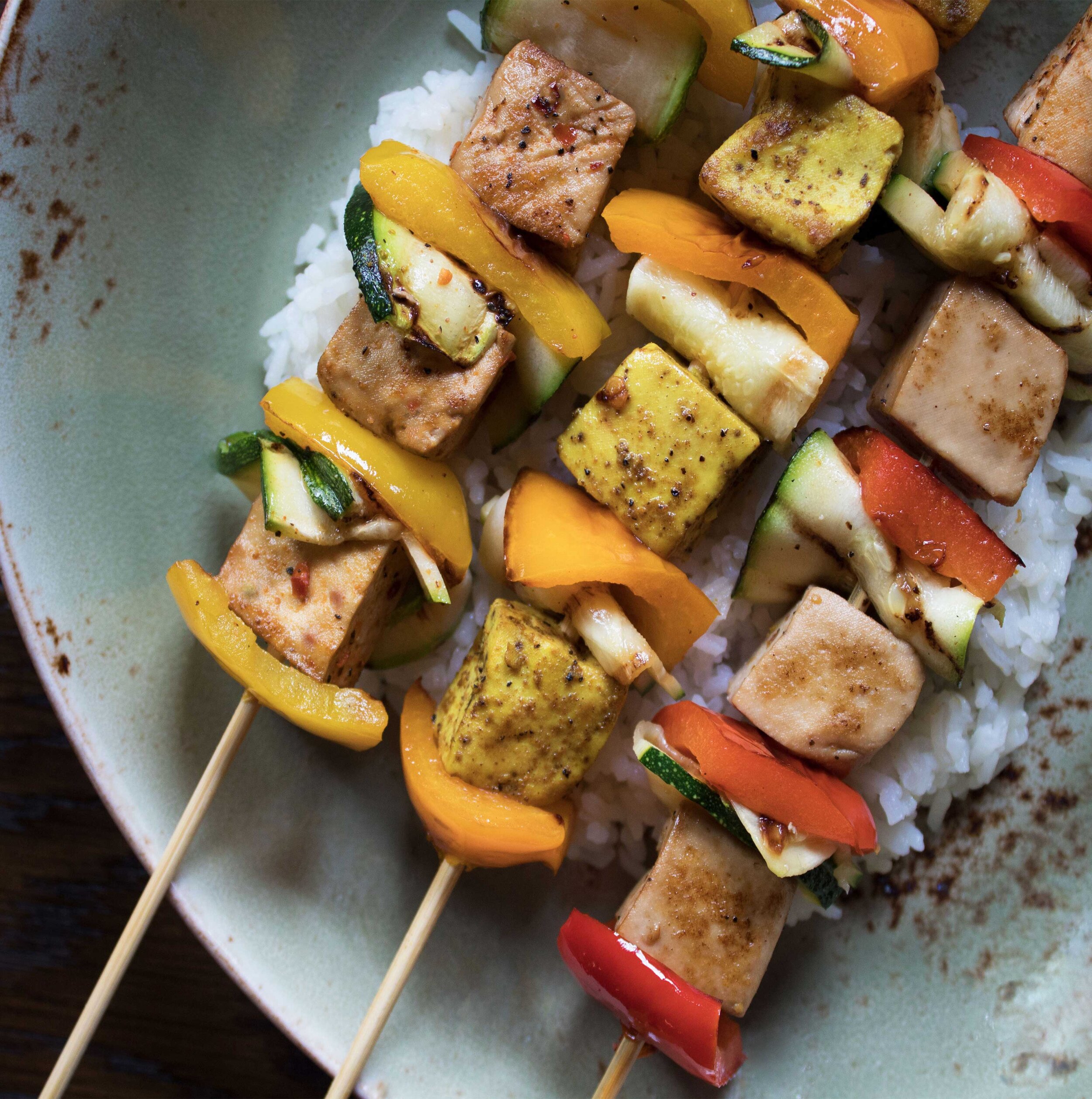 Tofu Snack Skewers 