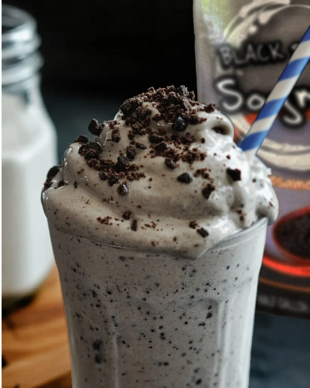 Summer Black Sesame Soymilk Blizzard
Beat the heat with this rich, creamy Black Sesame Blizzard! Smooth and full of nutty sesame flavor, it's the perfect summer treat. Want to make it even better? Add crushed Oreo cookies for a fun, chocolatey twist!
