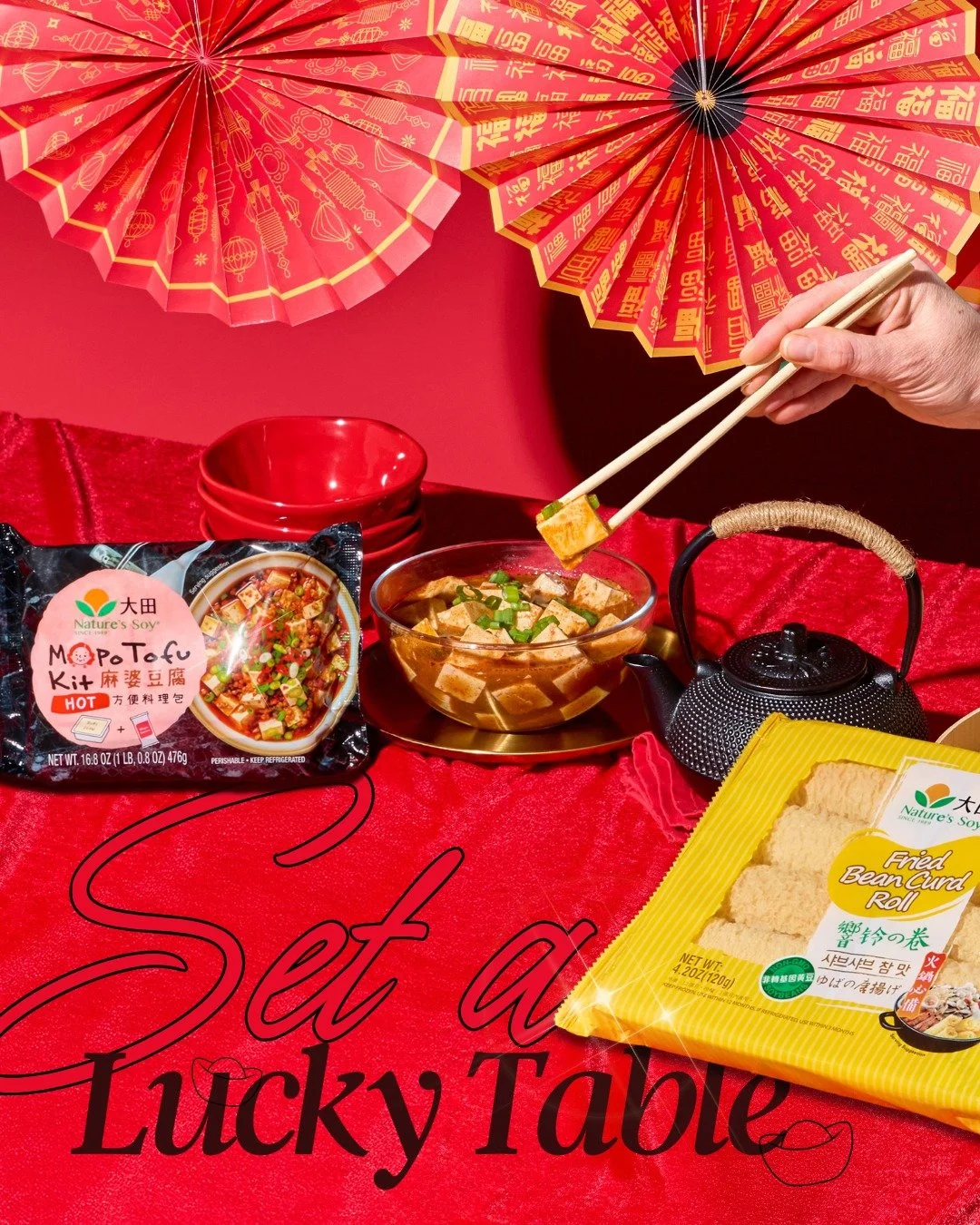 Nature's Soy wishing you a Year of the Horse filled with simple joys and fresh traditions. May your table always be full, and your heart always light. 🧧
Happy Lunar New Year! 🐎