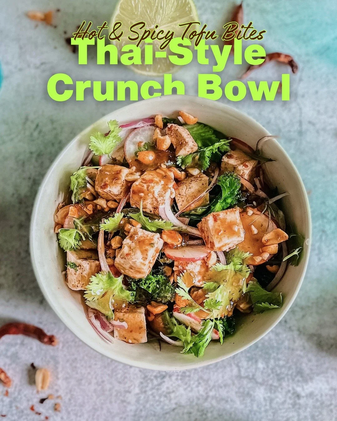 Whether you&rsquo;re post-workout or mid-workday, our Tofu Snacks are the ultimate shortcut to a bold, plant-based meal.

The Star: Nature&rsquo;s Soy Hot &amp; Spicy Tofu Snacks
The Freshness: Kale, Romaine, Purple onion, Cherry tomatoes
The Crunch:
