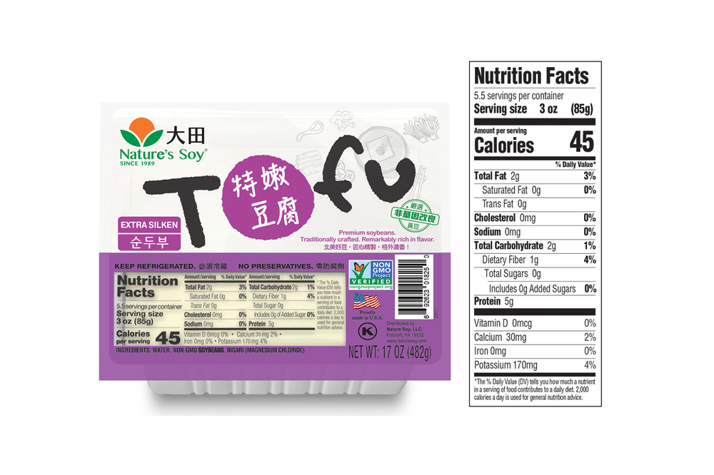 Extra Silken Tofu — Nature's Soy