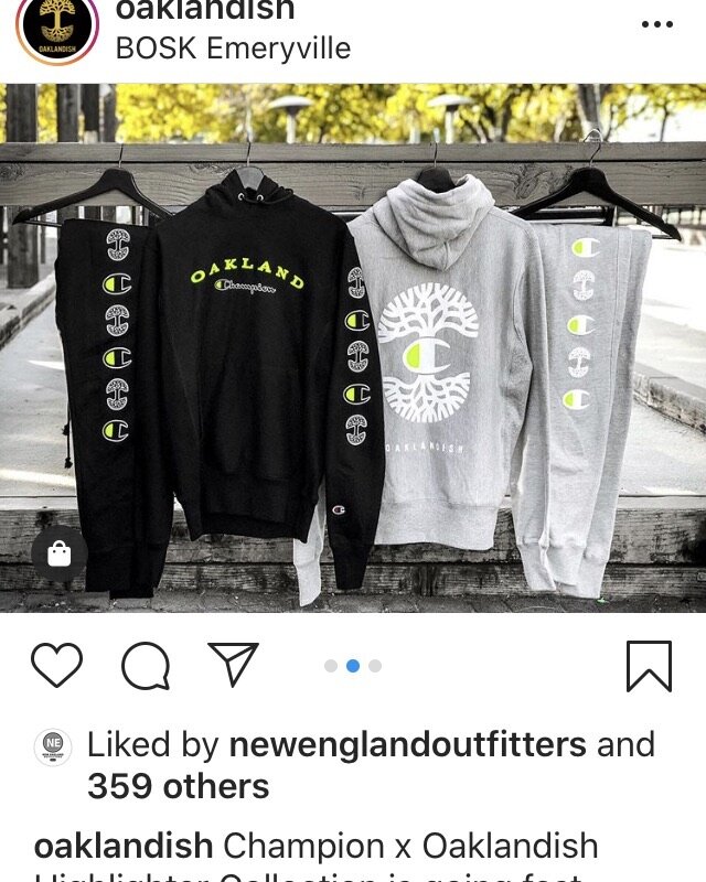 The Highlighter collection has dropped in the last week in our continuing series of limited edition collaborations with Oaklandish. Follow them on IG and order right from their site! #letsgoOakland!