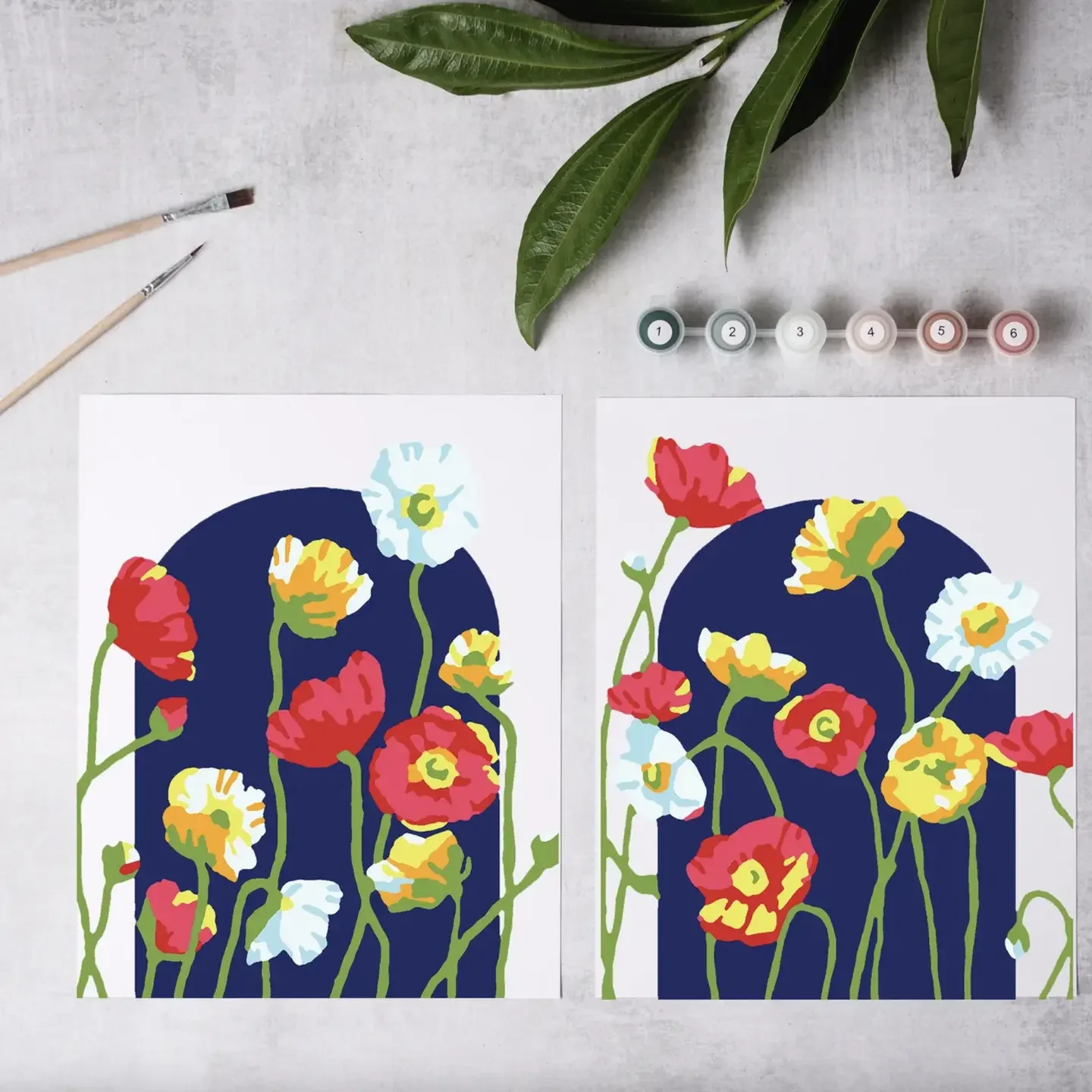 Paint by Numbers - Field of Poppies