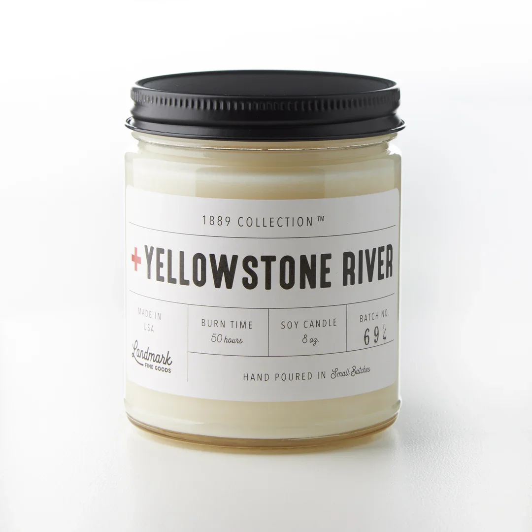 Yellowstone River - 1889 Collection - Grapefruit/Mint/Bergamont