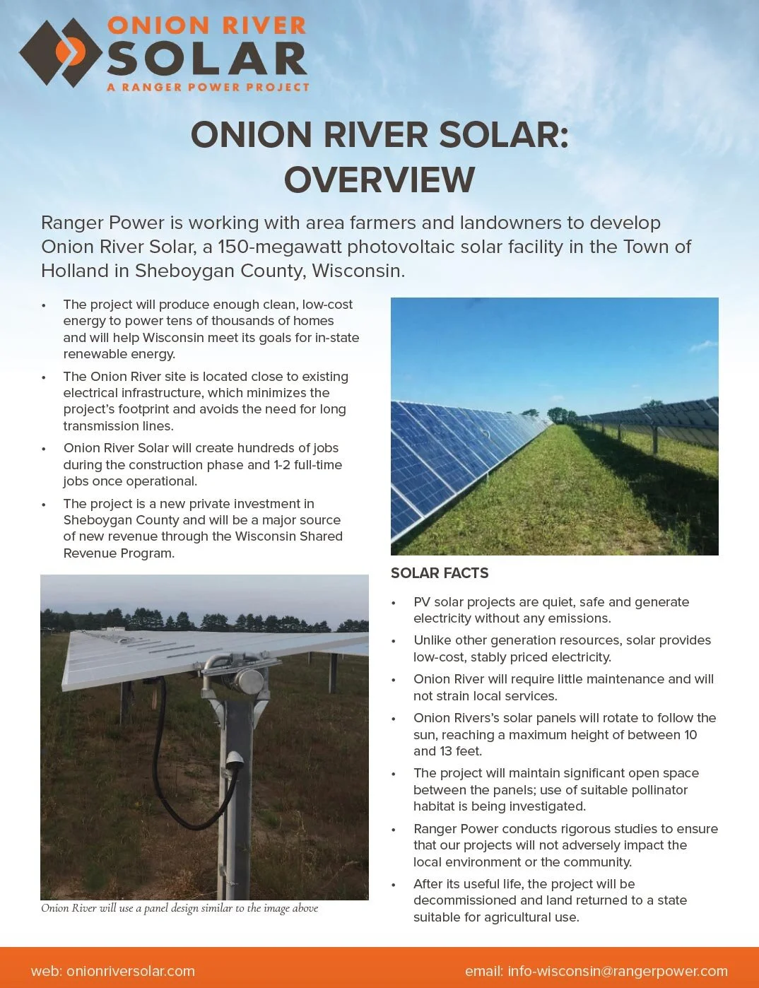 Download the Project Overview Fact Sheet