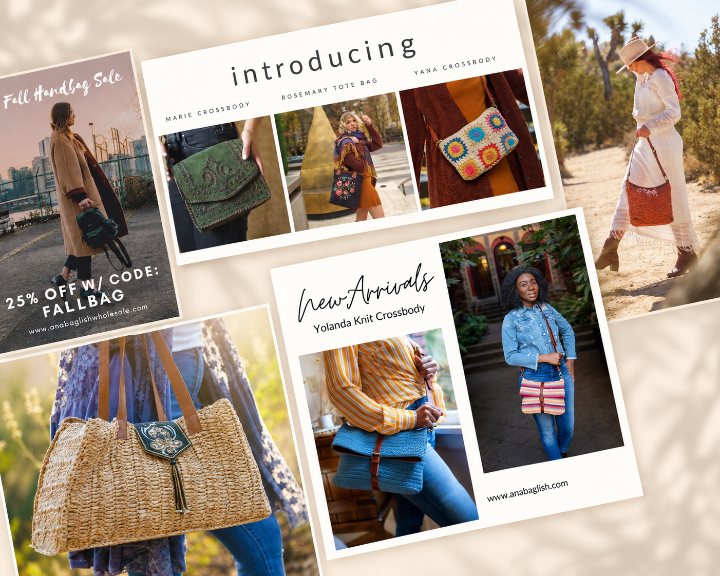 photos collage of marketing content by VB Creative