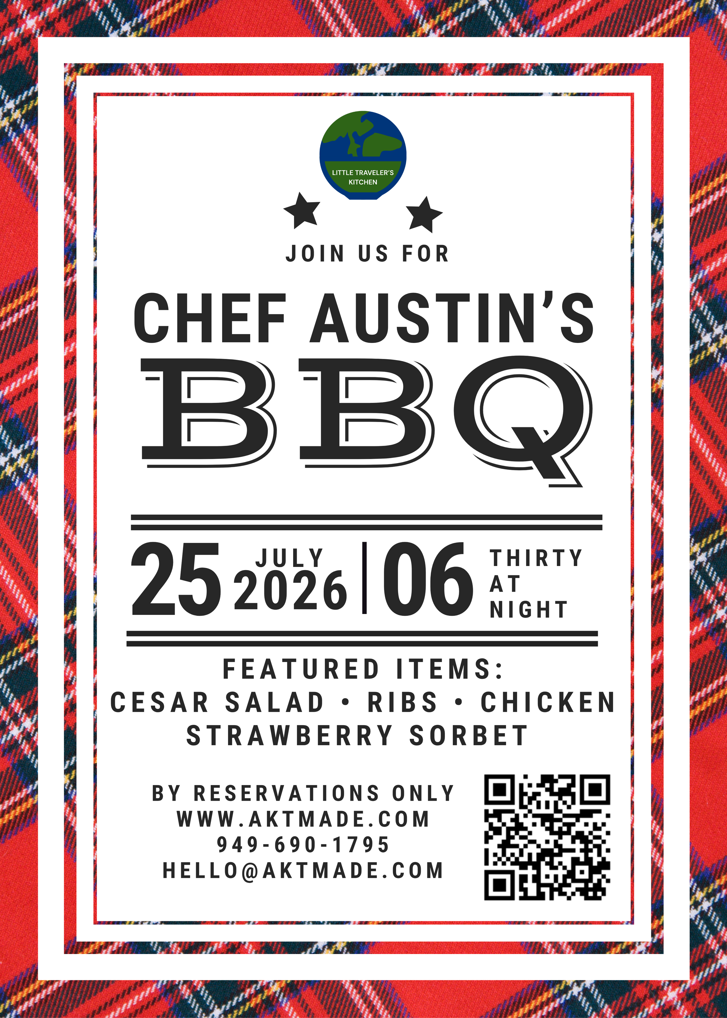 Chef Austin's Backyard BBQ