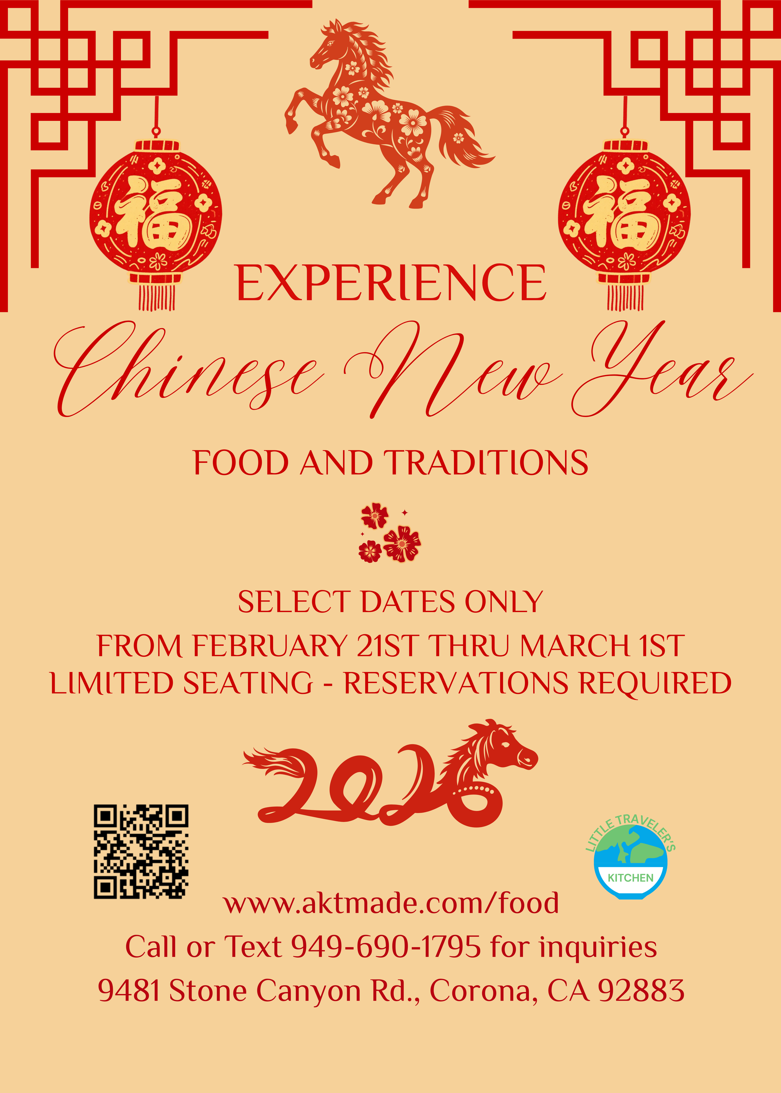 An Evening of Tradition & Taste: Celebrating Lunar New Year Together