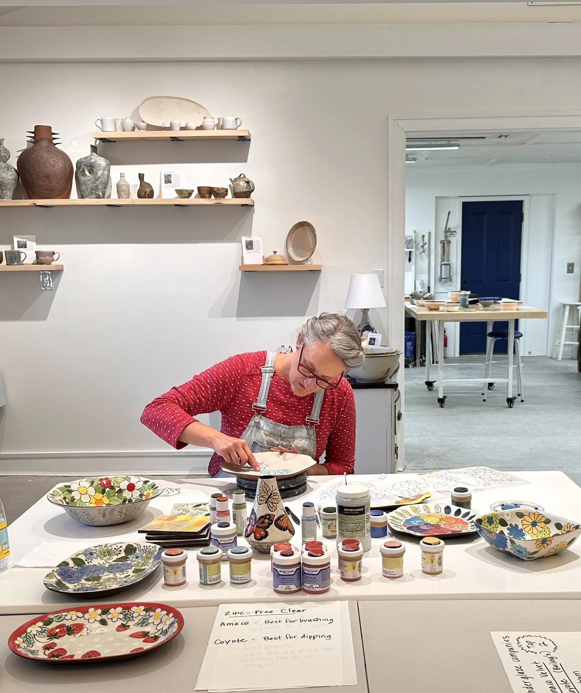 Pretty Slabs: Dropped, Pressed and Decorated Workshop with Colleen McCall