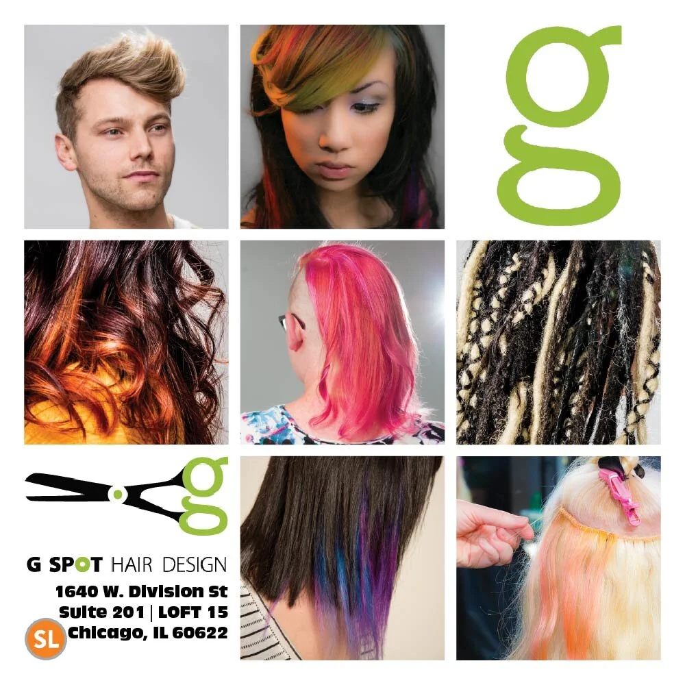 G Spot Hair Design Social Media Square