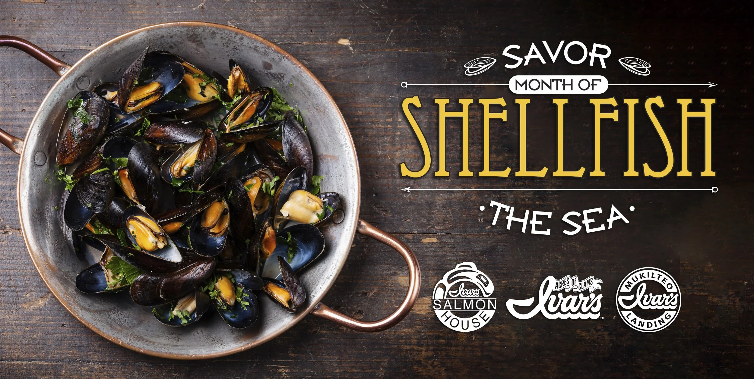 Ivar's Month of Shellfish