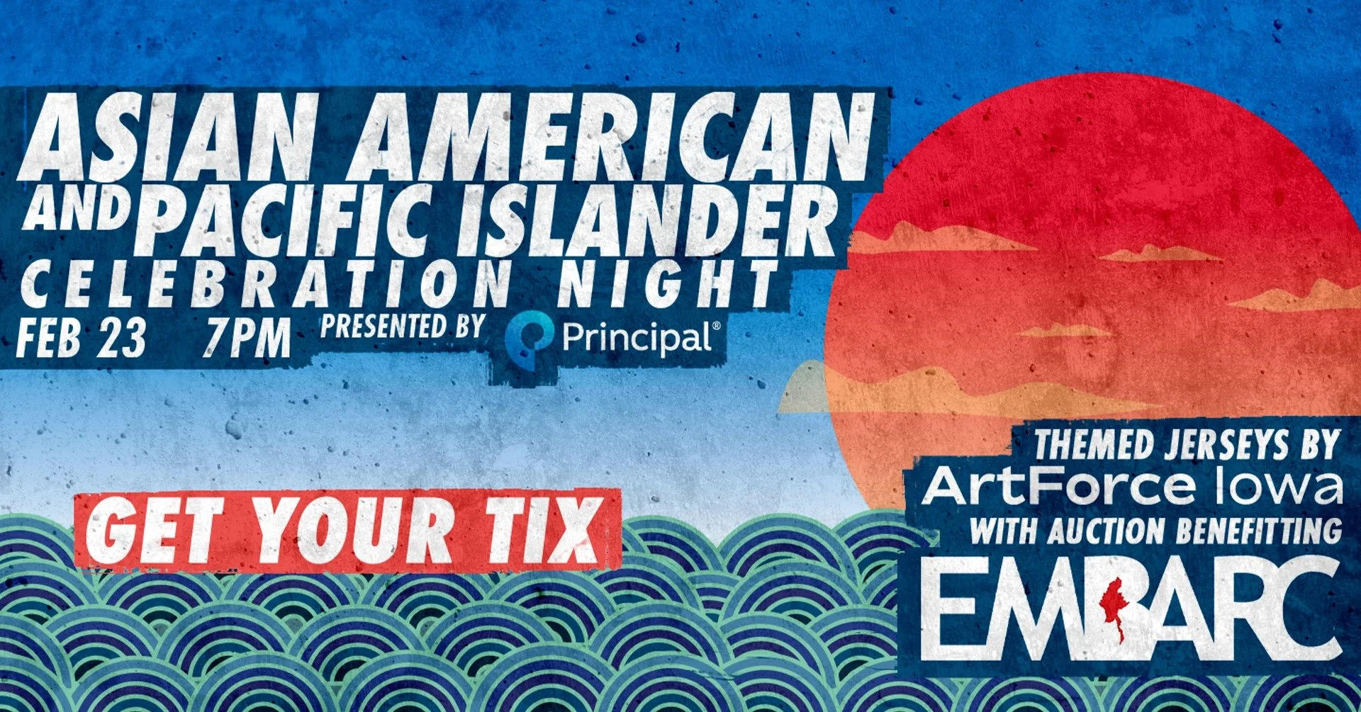 Get your tickets now: support EMBARC at the Iowa Wolves, Feb. 23!