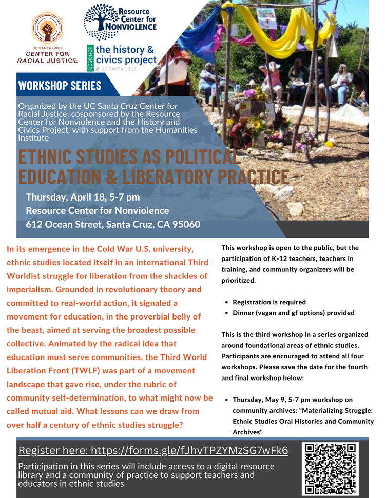 Ethnic Studies as Political Education &amp; Liberatory Practice