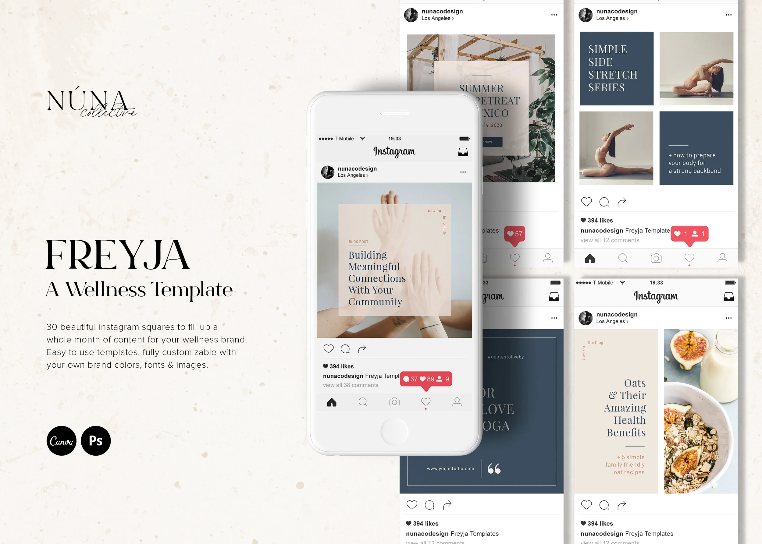 Freyja – A Wellness Template