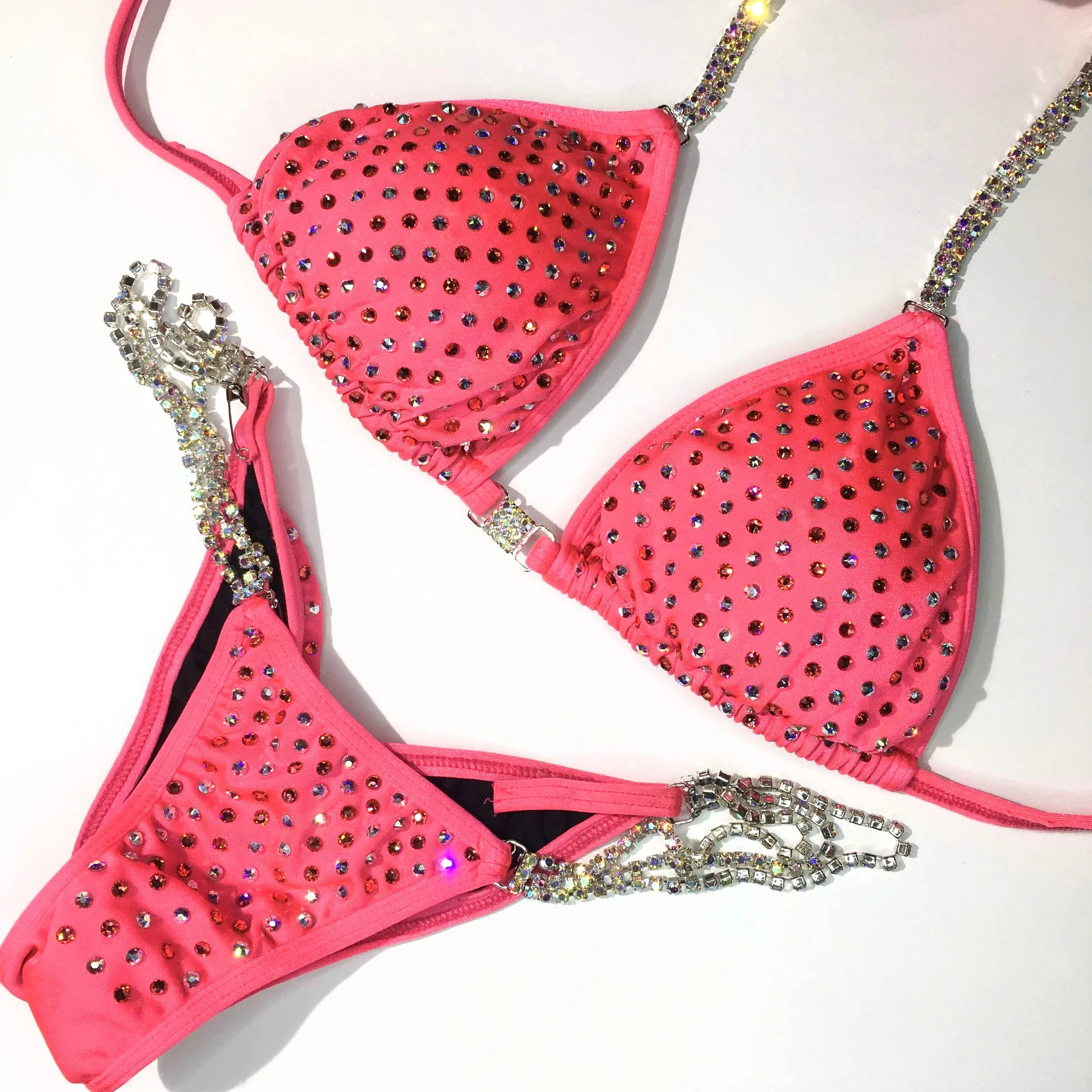 Affordable Coral Competition Bikini - Neon