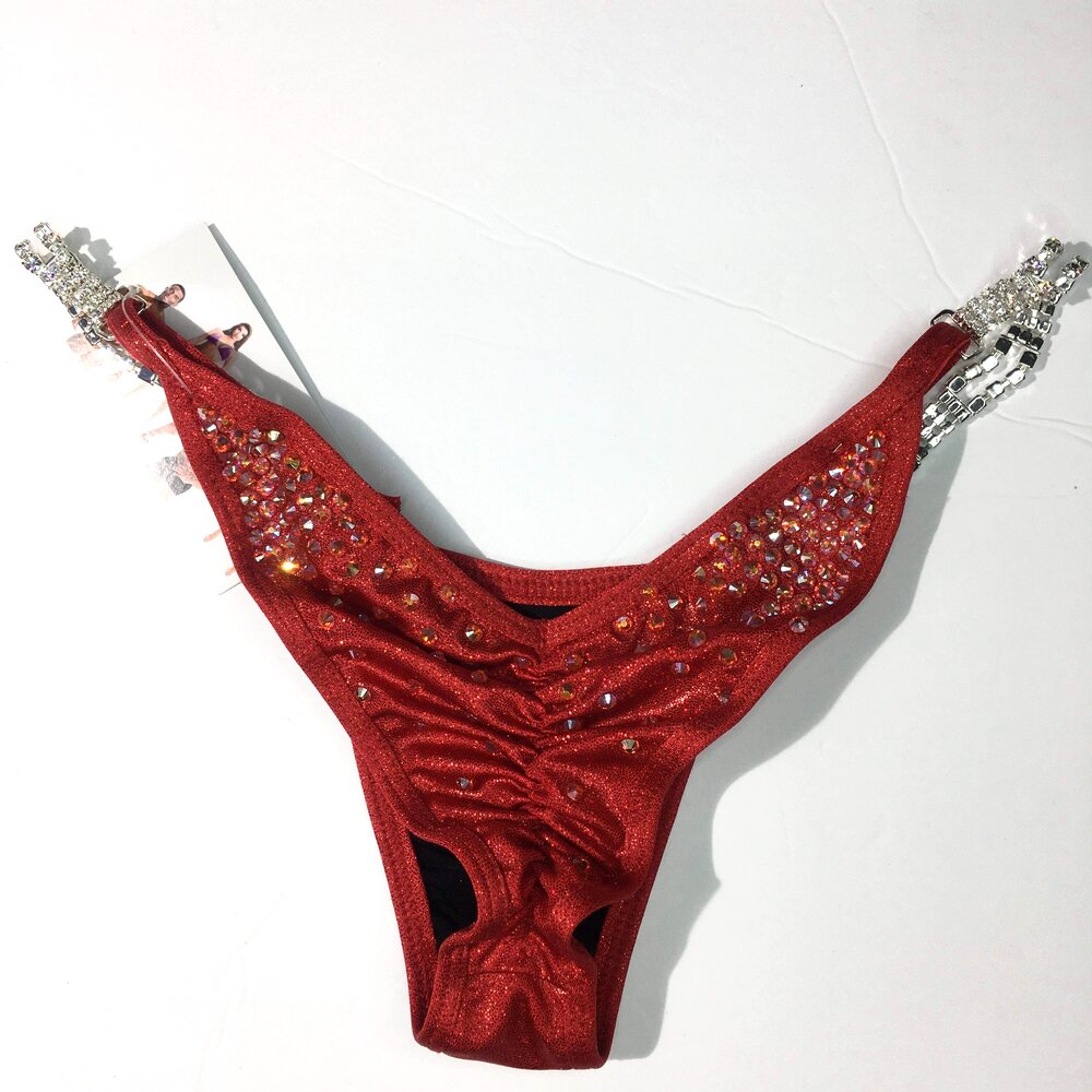 Wholesale Bikini pour femme, costume de carnaval, tenue rouge