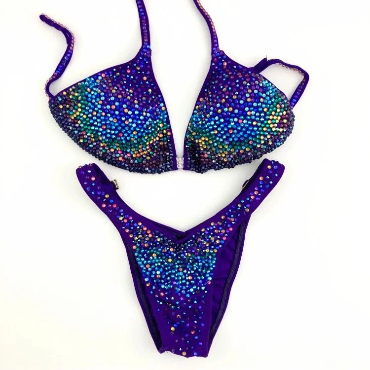 Unique Figure Compeition Suit ~ Shine Bikinis