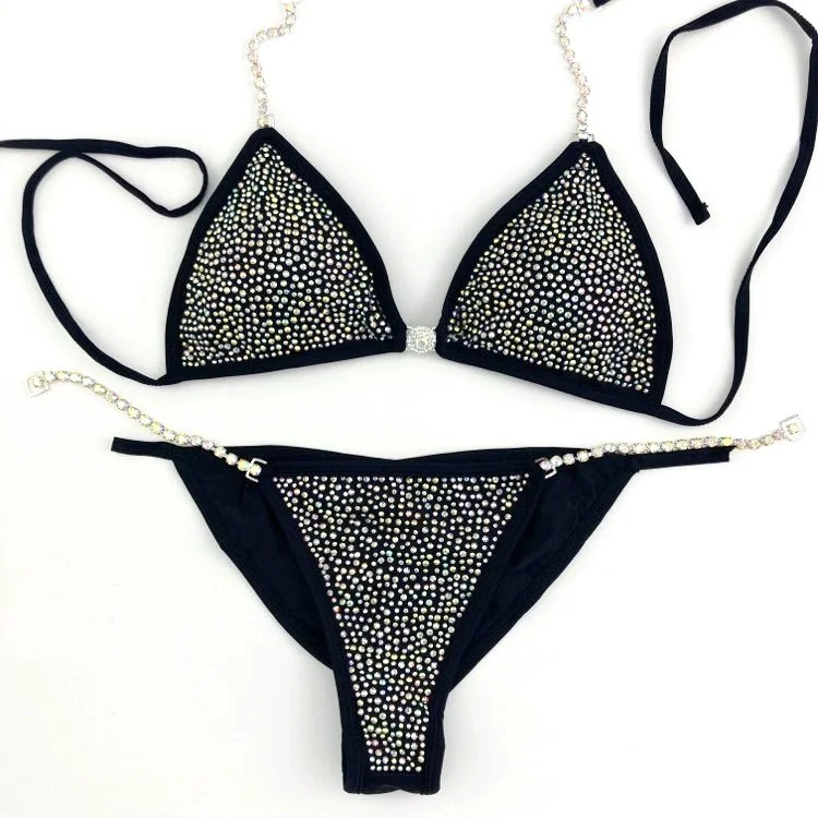 Bodybuilding & Bikini Competition Suits Shine Bikinis