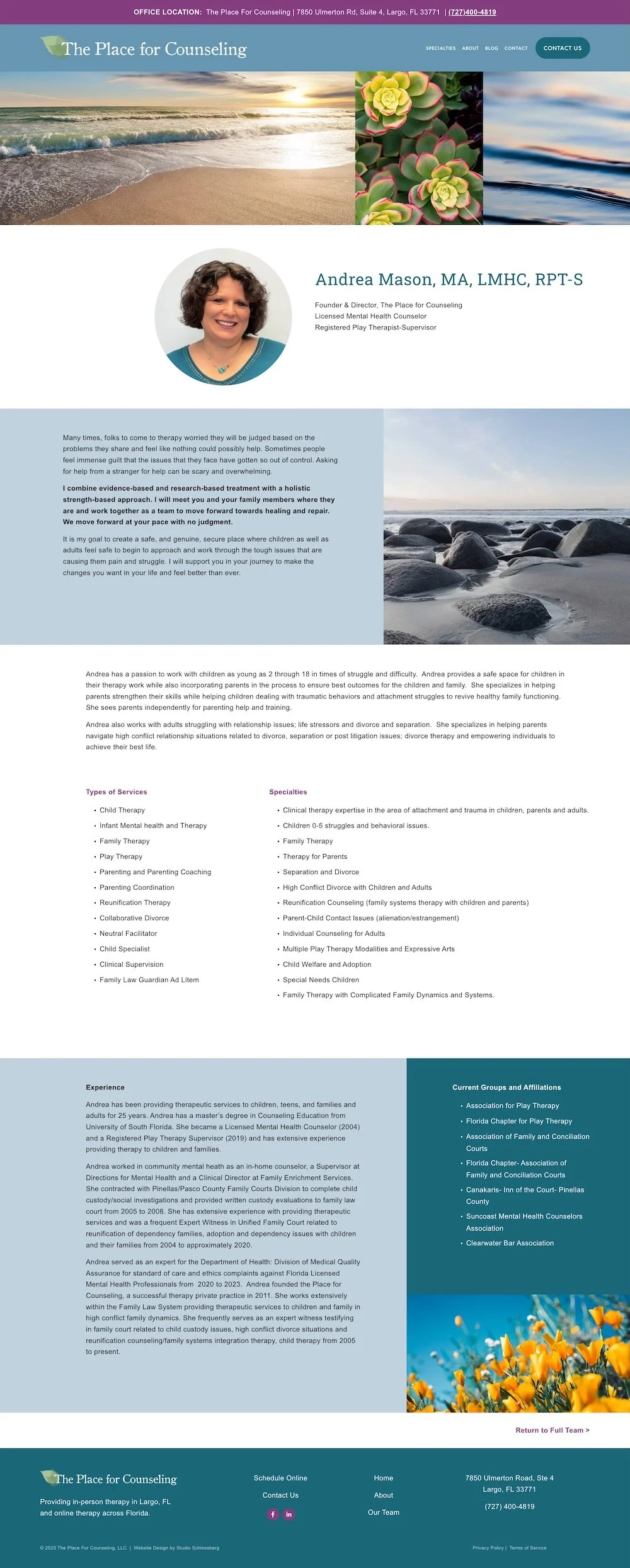 The Place for Counseling Therapist