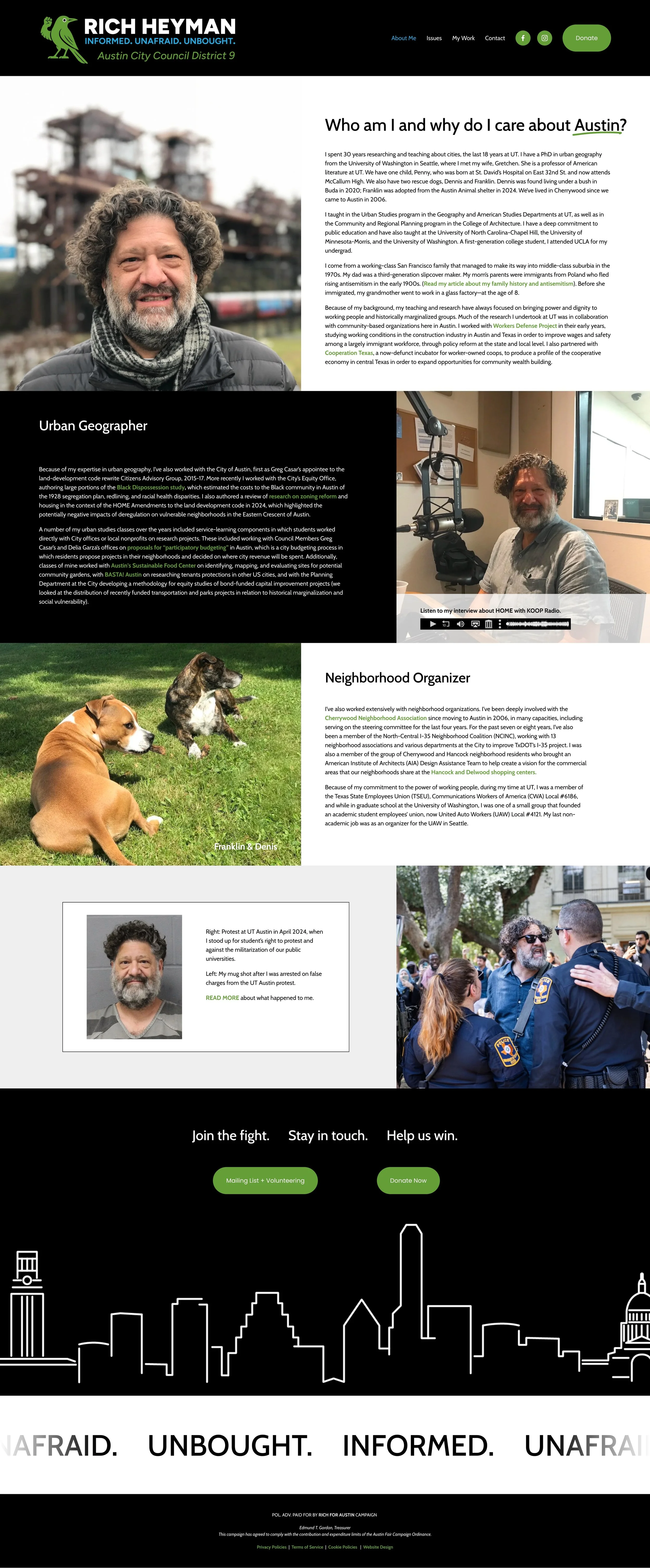 Rich Heyman About Page