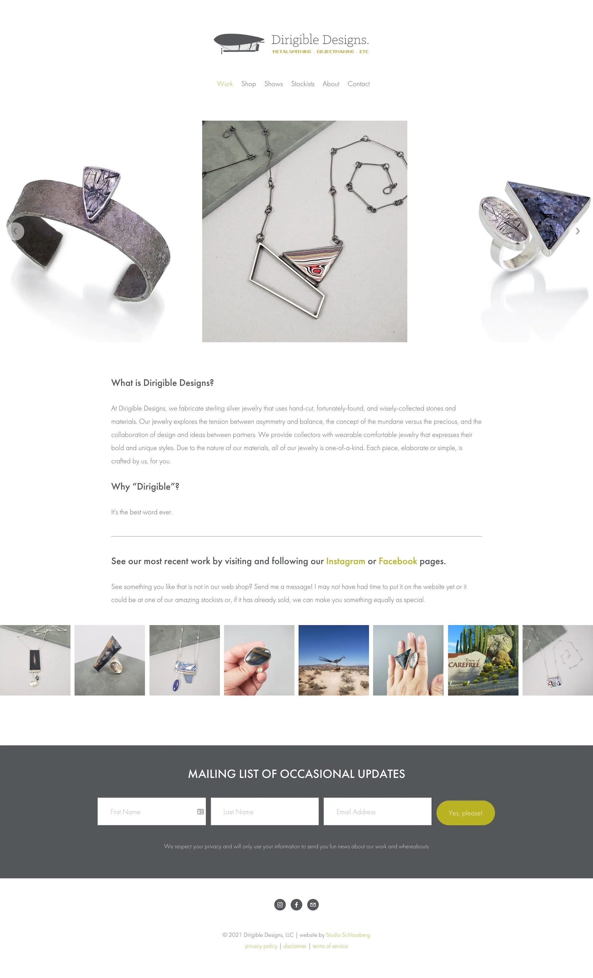 Dirigible Designs Home Page