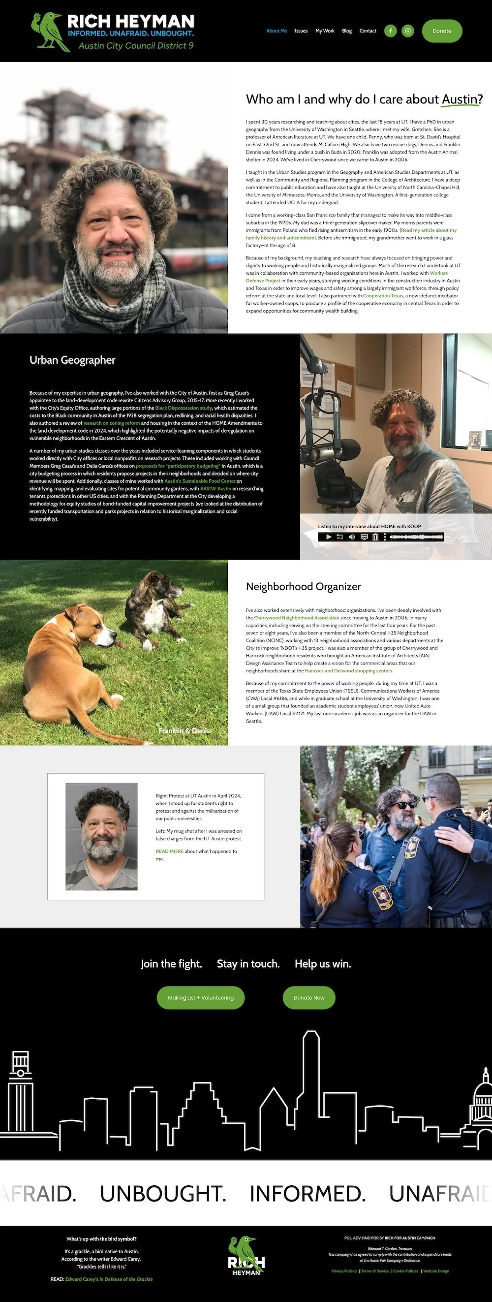 Rich Heyman About Page